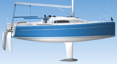 segelyacht tide 25