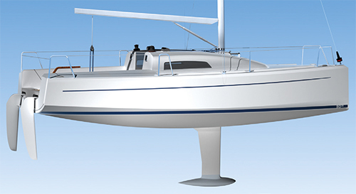 segelyacht tide 25